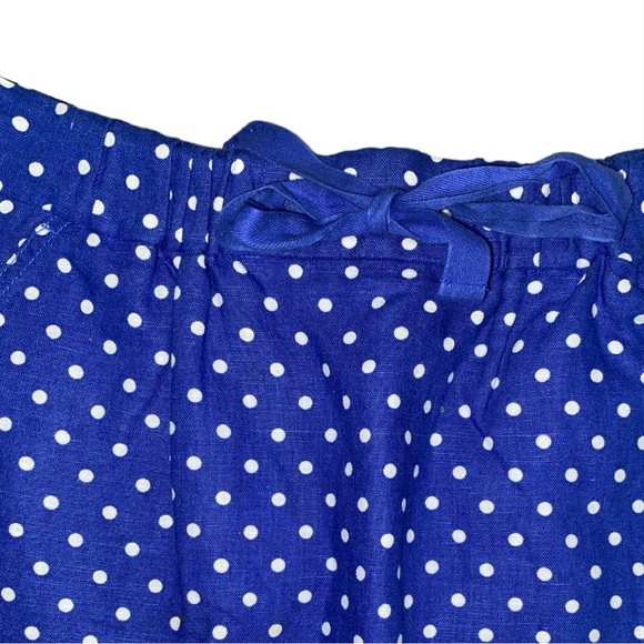 VINTAGE J. CREW POLKA DOT COTTON BLEND SKATER MINI SKIRT•SIZE:2 •WOMEN’S - Picture 5 of 13